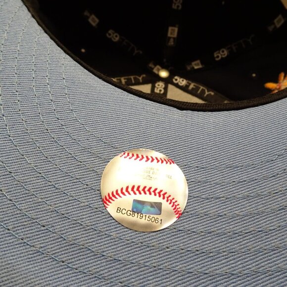 New York Yankees MLB 27X World Champion Embroidered New Era 59Fifty Fitted 7 1/4 - Picture 6 of 7